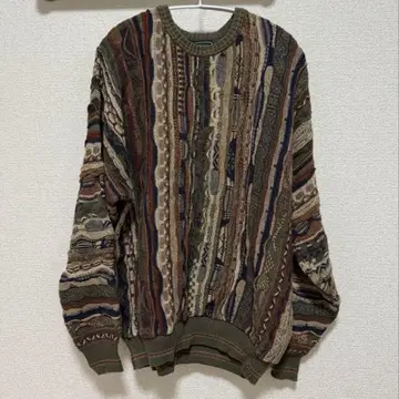 CROFT & BARROW 멀티 컬러 스웨터 XL