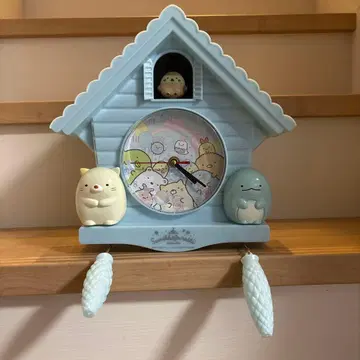 스미코구라시 하우스형 벽시계