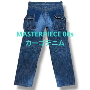 masterpiece 00s 카고 데님 마스터피스 허니컴 쿠보즈카 요스케