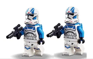 클론 트루퍼 제트 트루퍼 501 레고 스타 워즈 미니 피규어