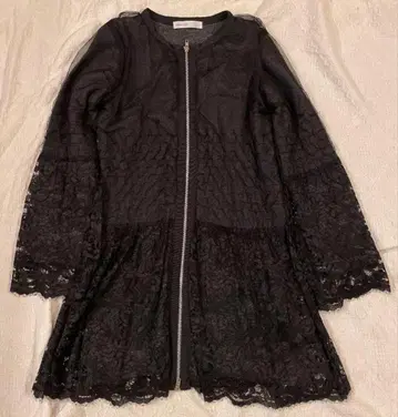 사카이 럭 니트 레이스 아우터