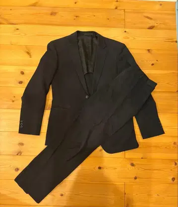 다크 블루 비즈니스 정장 자켓과 팬츠 세트 92A5