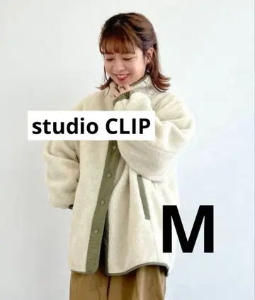 스튜디오 클립 studio CLIP 보아 블루종 리버서블 코트
