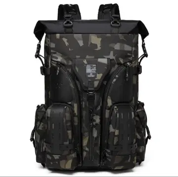새상품 카모플라쥬 블랙 다기능 백팩