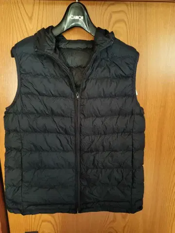 새상품 LIFE & WORK DESIGN 네이비 다운 베스트 M 사이즈