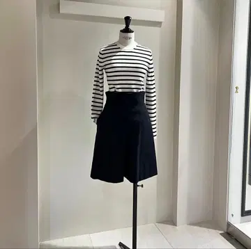 매디슨 블루 HIGH WAIST 하프 팬츠