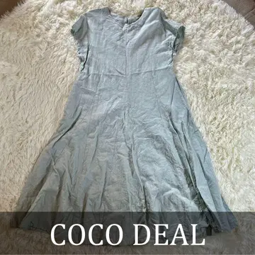 [ COCO DEAL ] 반팔 플레어 원피스 사이즈 2