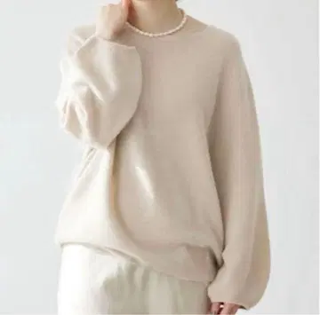 IENA 이에나 2022AW 정가 15400엔 퍼프 슬리브 풀오버