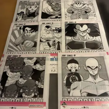 드래곤볼 40주년 제일복권 클리어 파일 9장 세트