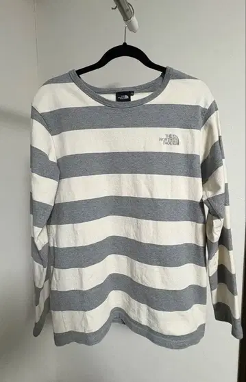 THE NORTH FACE XL 스트라이프 티셔츠