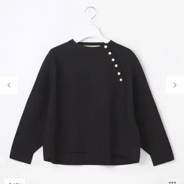 자유구 S 풀오버 니트 폴리에스테르 홀가먼트 래글런 버튼 니트