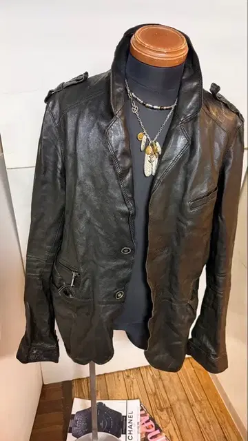 Marcello pampaloni의 라무 가죽 자켓 사이즈 50 L 상당