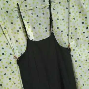 Y176 새상품급 빅 사이즈 오버롤 스커트 5L 블랙