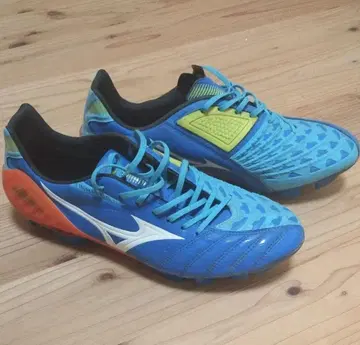 미즈노 축구화 블루/오렌지