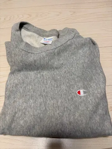 챔피언 리버스 위브 그레이 트레이닝복 X-LARGE