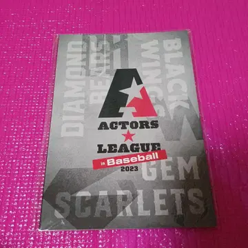 ACTORS LEAGUE in Baseball 2023 팜플렛
