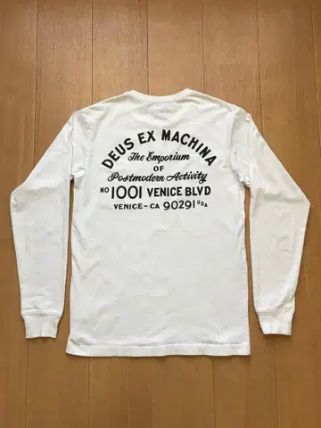 DEUS EX MACHINA 긴팔 티셔츠 화이트