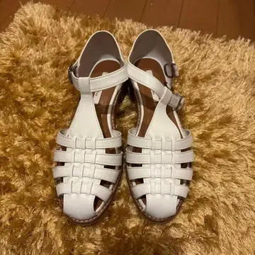 SLOBE IENA 화이트 샌들