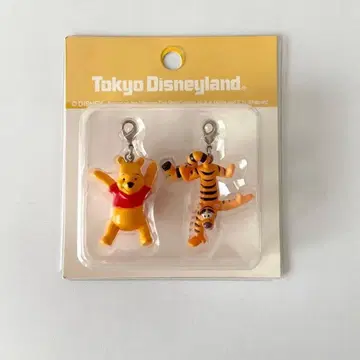 푸우 티거 지퍼 스트랩 참 도쿄 디즈니랜드