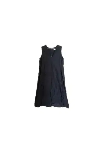 슬리브리스 티셔츠 원피스 블랙 점퍼 스커트