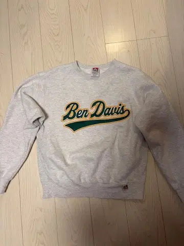 Ben Davis 맨투맨 트레이닝복 그레이 작은 사이즈