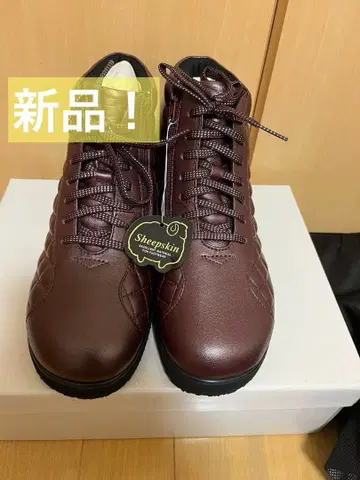 Hiroshi Kibayashi 양가죽 와인색 새상품! 23cm