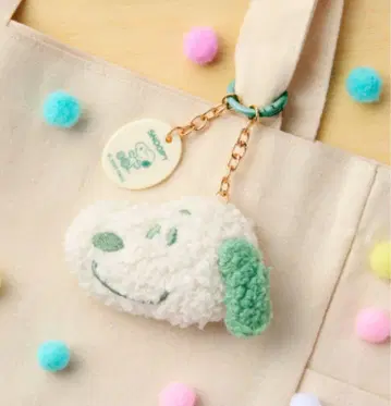 새상품 스누피 마스코트 참 SNOOPY 훼미리마트