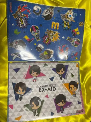 가면라이더 이그제이드 클리어 파일 세트