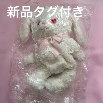 BABY 우사쿠먀 미니백 오프화이트x 핑크