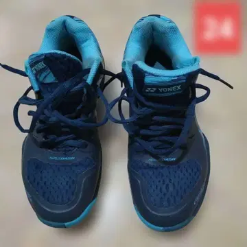 YONEX 에어 슬래시 네이비/터콰이즈 여성용