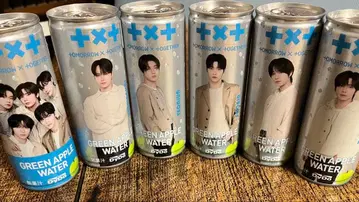 TXT 콜라보 그린애플워터 6캔 세트