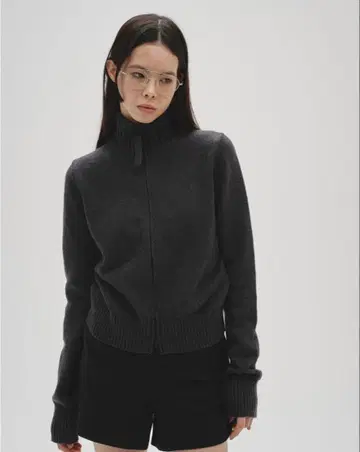 TODAYFUL Compact Zip Knit