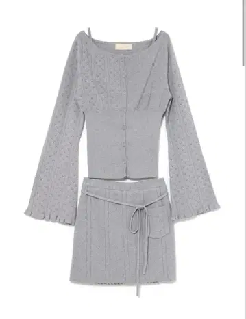 Heart crochet knit set up andmary