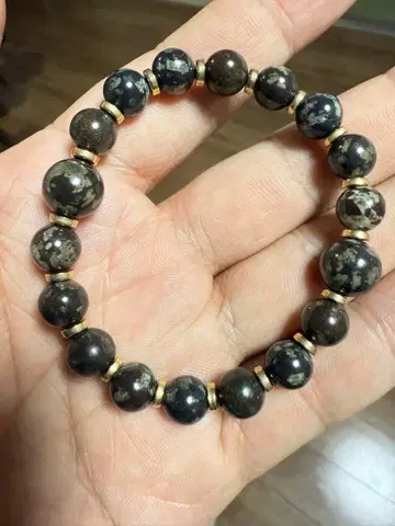 새상품 신비로운 운석(철운석) 우주 파워 팔찌 행운 개운 정화 무료배송