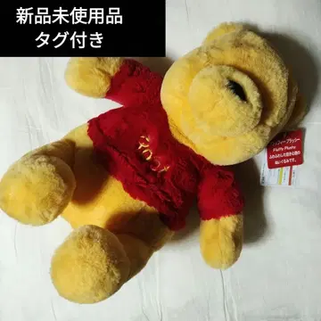 [ 도쿄 디즈니 리조트 한정판 ] 곰돌이 푸 봉제 인형 약 32cm