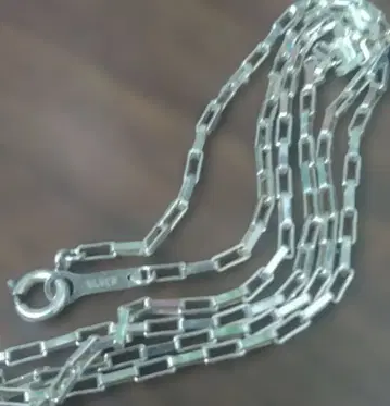 실버 925 50cm 2mm 스퀘어 체인 베네치아 silver