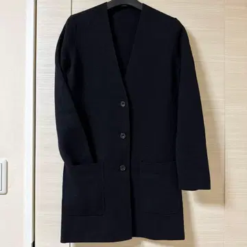 유니클로 UNIQLO 블랙 롱 가디건