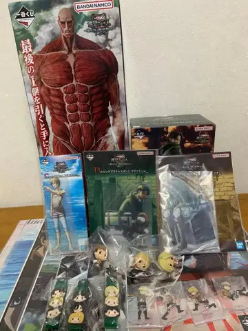 진격의 거인 제일복권 라스트 원상, B상 리바이 증정