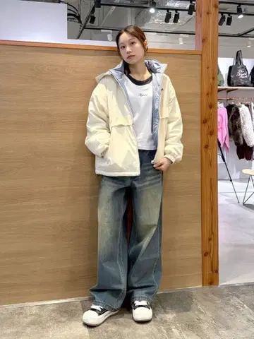 M [배송비 포함] 새상품 XGIRL 엑스걸 다운 자켓