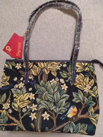 [ 미사용 새상품 ] 시그날레의 꽃무늬 토트백