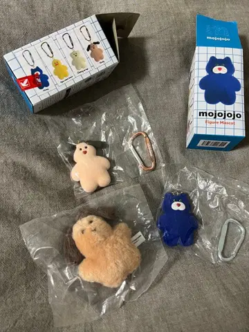 모조조조 마스코트 키링 3개 세트