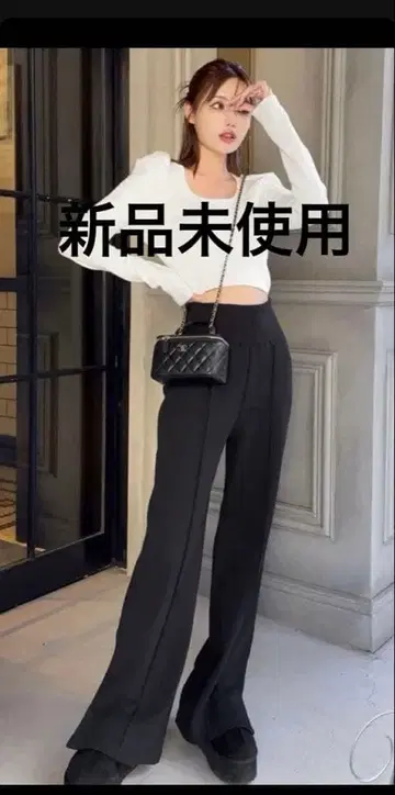 택 포함 새상품 rady 허리 라인 스웨트 팬츠