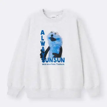 GU ALWAYS SUNSUN 맨투맨