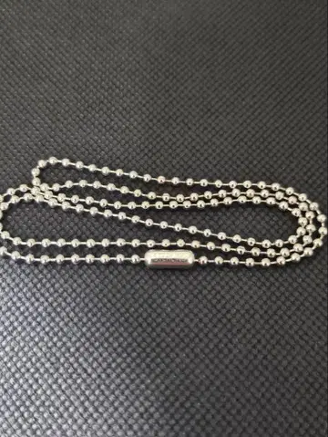 볼 체인 STERLING 미사용 76cm