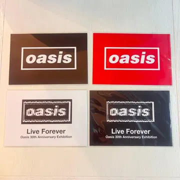 Oasis 30주년 기념전 엽서 4장 세트