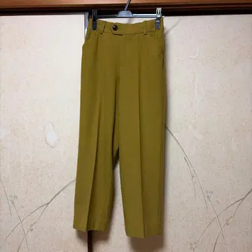 팬츠 사이즈 38 일본제 머스타드 컬러