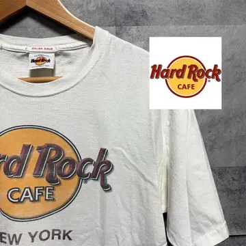 HARDRock 화이트 로고T셔츠