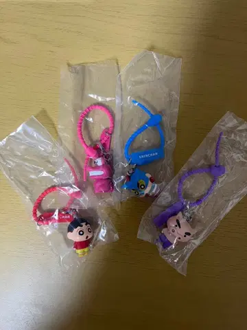 짱구는 못말려(크레용 신짱) 컬러풀 멀티 참 4개 세트