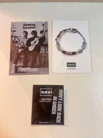 Oasis 30주년 기념전 세트 [ 엽서 2종 ] [ 아크릴 마그넷 ]