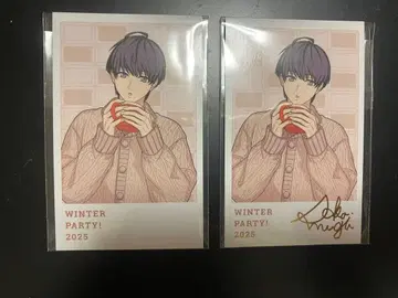 A3! WINTER PARTY! 2025 츠무기 폴라로이드 금박 & 노멀